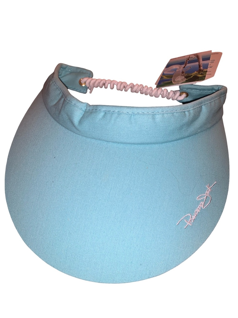 Turquoise Panama Jack Women's Sun Visor NWT  One Size Fits All